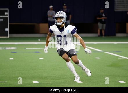 Arlington, Texas, USA. 29th Aug, 2019. Dallas Cowboys wide receiver Jon'Vea  Johnson (81) in action during the pre-season game between the Tampa Bay  Buccaneers and the Dallas Cowboys at the AT &