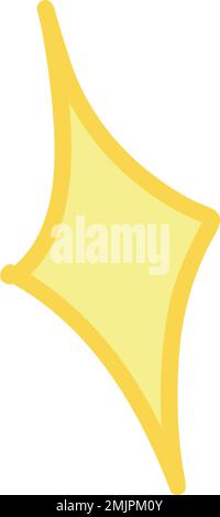 Star, glare, bright light illustration vector EPS10 Stock Vector