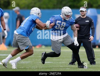 Detroit Lions linebacker Anthony Pittman (57) in action during the second  half of an NFL football game against the Minnesota Vikings, Sunday, Sept.  25, 2022 in Minneapolis. (AP Photo/Stacy Bengs Stock Photo - Alamy