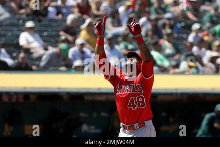 Angels beat Athletics in 11 innings behind rookie Cesar Puello's