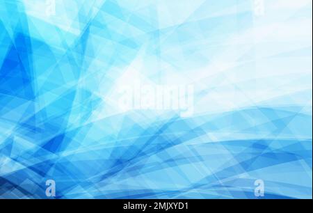 Abstract artistic azure and light bluish cyan background. Textured vector graphic pattern Stock Vector