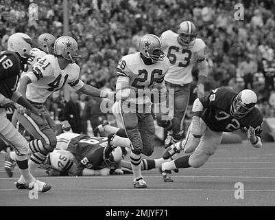 Baltimore Ravens vs. Dallas Cowboys . NFL Game. American Football League  match. Silhouette of professional player celebrate touch down. Screen in  back Stock Photo - Alamy