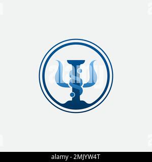 modern logo template pharmacy and medicine, easy to make and suitable for companies with vector eps format Stock Vector