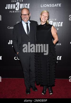 Celebrity chef Alton Brown, and wife Elizabeth Ingram attend the world ...