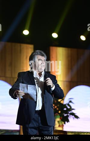 Andy Borg live bei der Schlagernacht des Jahres 2026 in der Messehalle ...