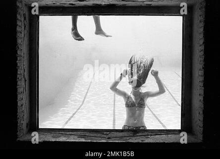 Miami Seaquarium, Virginia Key, Biscayne Bay, South Florida, USA, 1972 Stock Photo