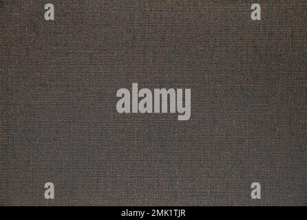 Background: rough brown fabric with blank space for lettering Stock Photo