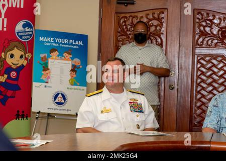 HAGÅTÑA, Guam (Sept. 2, 2022) - Guam Governor Lourdes “Lou” Leon Guerrero hosted a proclamation signing at the Ricardo J. Bordallo Governor’s Complex, declaring September as National Safety Awareness Month. Stock Photo