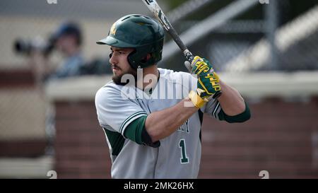 William and Mary baseball player Brandon Raquet during an NCAA