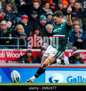 28th January 2023; Mattioli Woods Welford Road Stadium, Leicester,  Leicestershire, England; English Premiership Rugby, Leicester Tigers