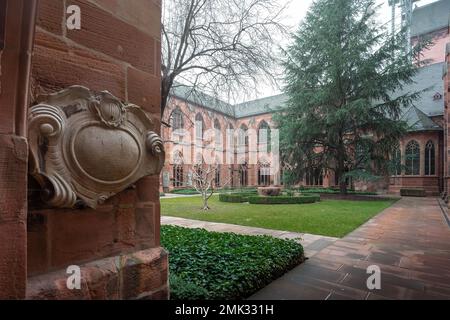 Mainz Cathedral Cloister - Mainz, Germany Stock Photo