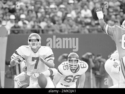 Ken O'brien Quarterback Action New York Jets – Stock Editorial