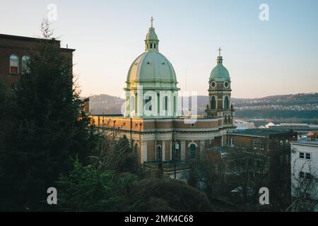 Cathedral in Polish Hill, Pittsburgh, Pennsylvania Stock Photo