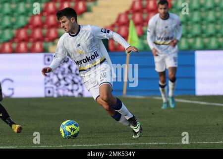 Fabio Gerli (Modena) during the Italian soccer Serie B match Modena FC vs  Cagliari Calcio on February 03, 2023 at the Alberto Braglia stadium in  Modena, Italy (Photo by Luca Diliberto/LiveMedia Stock