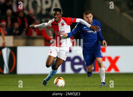 Ibrahim Traore (Slavia Praha) during the Uefa Champions League