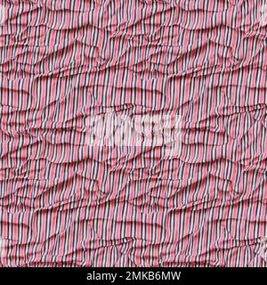 Seamless  texture. Pink creased striped material striped fit for background or texture Stock Photo