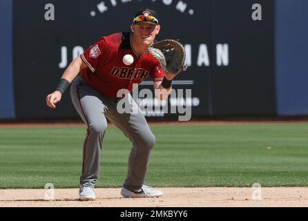 Corey Ray 2019 Game-Used Spring Training Jersey (Milwaukee Brewers