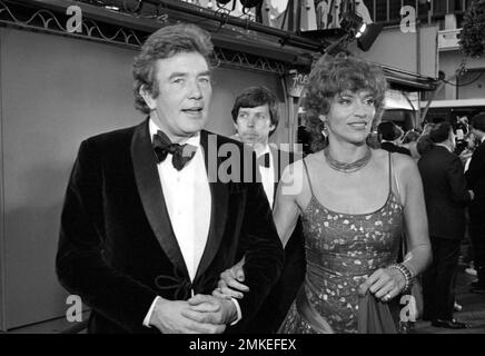 Albert Finney and Diana Quick at the premiere of Annie at Mann's Chinese Theater May 19, 1982. Credit: Ralph Dominguez/MediaPunch Stock Photo