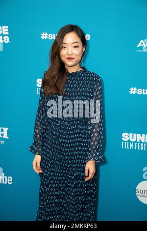 Andrea Bang poses at the premiere of "Luce" during the 2019 Sundance