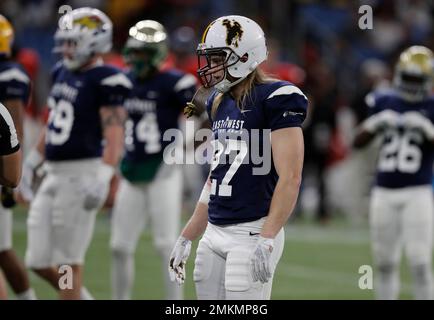 Once a 143-pound running back, Wyoming's Andrew Wingard is on the