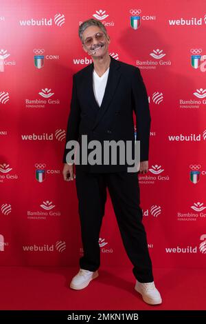 Rome, Italy. 28th Jan, 2023. Rosario Fiorello during Red Carpet of CONCERTO SOLIDALE, Rappresentation in Rome, Italy, January 28 2023 Credit: Independent Photo Agency/Alamy Live News Stock Photo