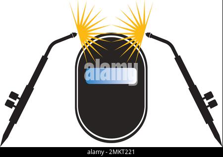 welding logo vector illustration design template Stock Vector