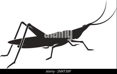 Grasshopper Logo Template vector icon illustration design Stock Vector