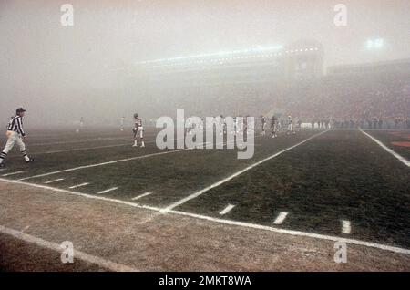 Fog Bowl - 1988 NFC Divisional Playoff - Philadelphia Eagles at Chicago  Bears 