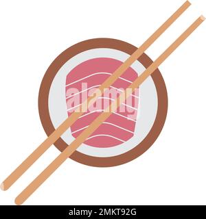 sushi vector icon illustration simple design,template. Stock Vector