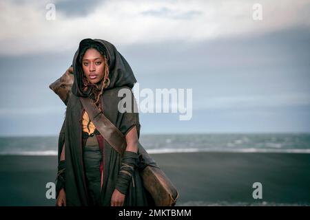 SOPHIA BROWN in THE WITCHER: BLOOD ORIGIN (2022), directed by SARAH O'GORMAN and VICKY JEWSIN. Credit: Sean Daniel Company / Netflix / Album Stock Photo