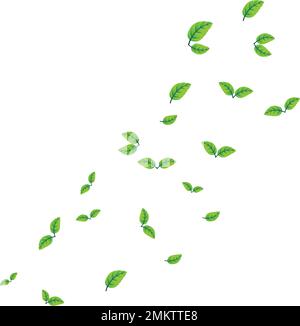 falling leaves icon.vector illustration symbol design. Stock Vector