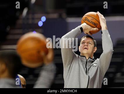 Orlando Magic's Timofey Mozgov at the NBA basketball teams practice  facility for media day, Monday, Sept. 24, 2018, in Orlando, Fla. (AP  Photo/John Raoux Stock Photo - Alamy