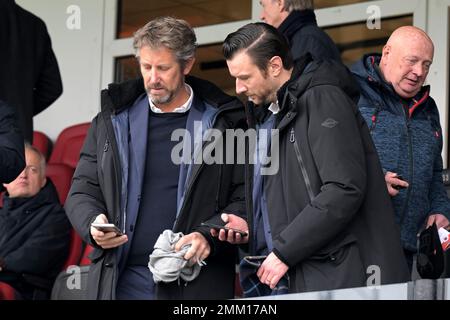 ROTTERDAM - (lr) Ajax general director Edwin van der Sar, Technical ...