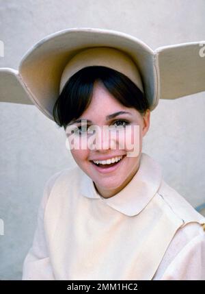 SALLY FIELD in THE FLYING NUN (1967), directed by JEROME COURTLAND and JERROLD BERNSTEIN. Credit: Screen Gems Television / Album Stock Photo