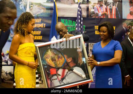 Naomi Osaka receives a hero's welcome in Haiti - CGTN
