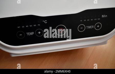 Remote control panel Stock Photo