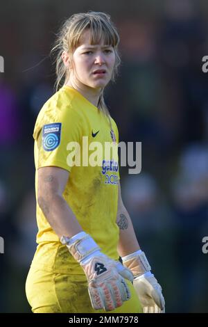 Hetton, UK. 21st Jan, 2023. Referee Jane Simms during the Women's ...