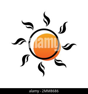 vector set of hot weather Stock Vector Image & Art - Alamy