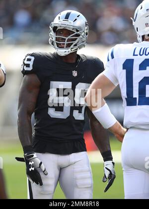 Tahir Whitehead visits London prior to the Raiders international matchup