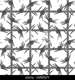 Rope Net Seamless Pattern Stock Vector Image & Art - Alamy