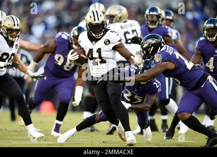 Baltimore Ravens Tony Jefferson (right) and Jacksonville Jaguars' Aaron  Colvin swap shirts after the NFL International Series match at Wembley  Stadium, London Stock Photo - Alamy