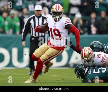 Las Vegas, Nevada, USA. 5th Feb, 2022. San Francisco 49ers wide receiver Deebo  Samuel (19) during the NFC Pro Bowl Practice at Las Vegas Ballpark in Las  Vegas, Nevada. Darren Lee/CSM/Alamy Live