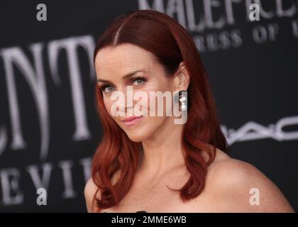 LOS ANGELES, CA - SEPTEMBER 30: Annie Wersching, at the Maleficent: Mistress Of Evil premiere at El Capitan Theater in Los Angeles, California on September 30, 2019 in Los Angeles, California. Credit Faye Sadou/MediaPunch Stock Photo