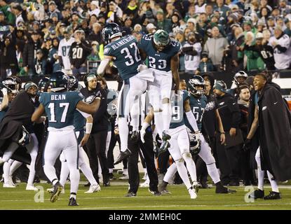 Philadelphia Eagles safety C.J. Gardner-Johnson (23) in the first half of  an NFL football game against the Detroit Lions in Detroit, Sunday, Sept.  11, 2022. (AP Photo/Duane Burleson Stock Photo - Alamy