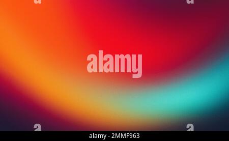 Red purple blue colors fusion gradient background vibrant grainy textured art poster design, smooth vivid color flow Stock Photo