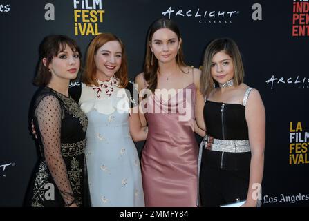 BANANA SPLIT, from left: Liana Liberato, Hannah Marks, 2018. © Vertical ...