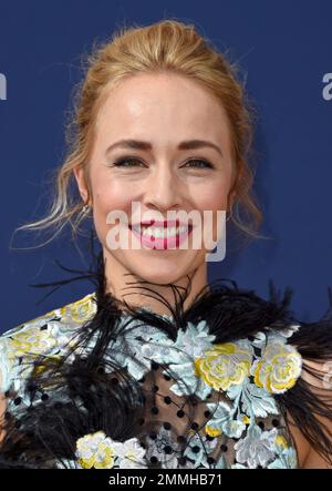 Sarah Goldberg at the 70th Primetime Emmy Awards held at Microsoft