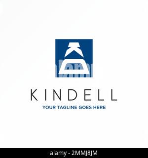 Letter or word KD or DK san serif font in 3D Image graphic icon logo design abstract concept vector stock initial or monogram Stock Vector