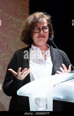 Anne Le Ny attending the Closing Ceremony for the 30th Gerardmer International Fantastic Film Festival in Gerardmer, France on January 29, 2023. Photo by Aurore Marechal/ABACAPRESS.COM Stock Photo