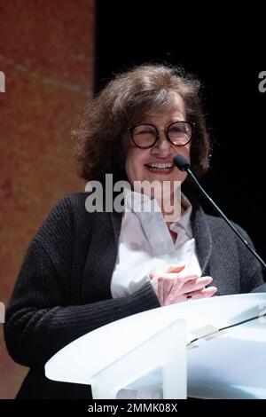 Anne Le Ny attending the Closing Ceremony for the 30th Gerardmer International Fantastic Film Festival in Gerardmer, France on January 29, 2023. Photo by Aurore Marechal/ABACAPRESS.COM Stock Photo